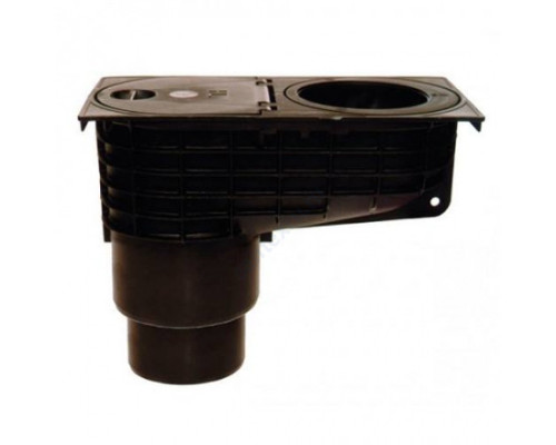 Дождеприемник дворовый PP с вертикальным выпуском Дн 110/125 HL 660E