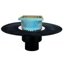 Воронка кровельная PP HL62BH с вертикальным выпуском Дн 110 с трапом, 500мм HL HL62BH/1