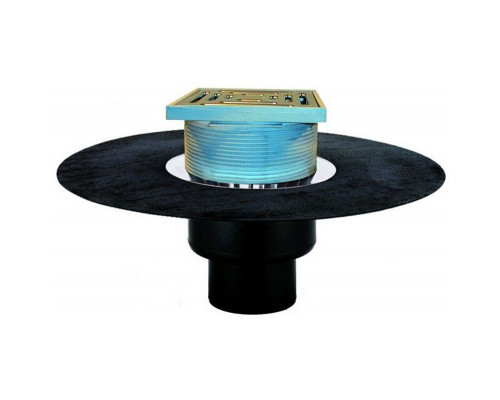 Воронка кровельная PP HL62BH с вертикальным выпуском Дн 110 с трапом, 500мм HL HL62BH/1