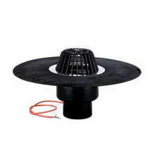 Воронка кровельная PP HL62.1H с вертикальным выпуском Дн 160 с гидроизоляционным полотном 500мм HL HL62.1H/5