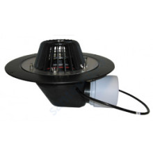 Воронка кровельная PP HL64.1 с горизонтальным выпуском Дн 75/110 с обжимным фланцем HL HL64.1 