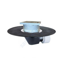 Воронка кровельная PP HL64BH с горизонтальным выпуском Дн 75/110 с гидроизоляционным полимербитумным полотном 500мм HL HL64BH 