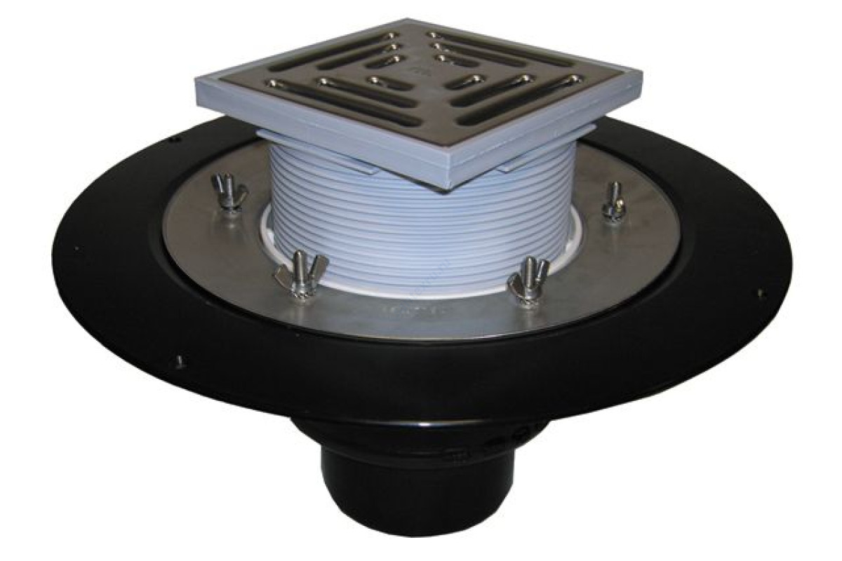 Воронка кровельная PP HL62B с вертикальным выпуском Дн 160 с трапом, теплоизоляцией, обжимным фланцем HL HL62B/5