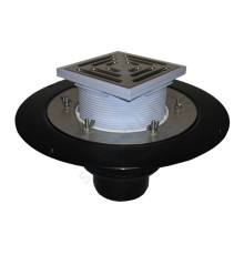 Воронка кровельная PP HL62B с вертикальным выпуском Дн 160 с трапом, теплоизоляцией, обжимным фланцем HL HL62B/5