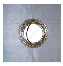 Фланец нерж сталь обжимной гидроизоляционный Дн 148 с полотном типа Montaplast B, резиновым уплотнительным кольцом 500х500мм