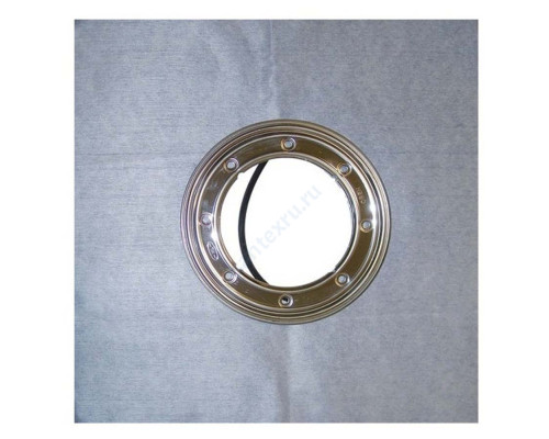 Фланец нерж сталь обжимной гидроизоляционный Дн 148 с полотном типа Montaplast B, резиновым уплотнительным кольцом 500х500мм