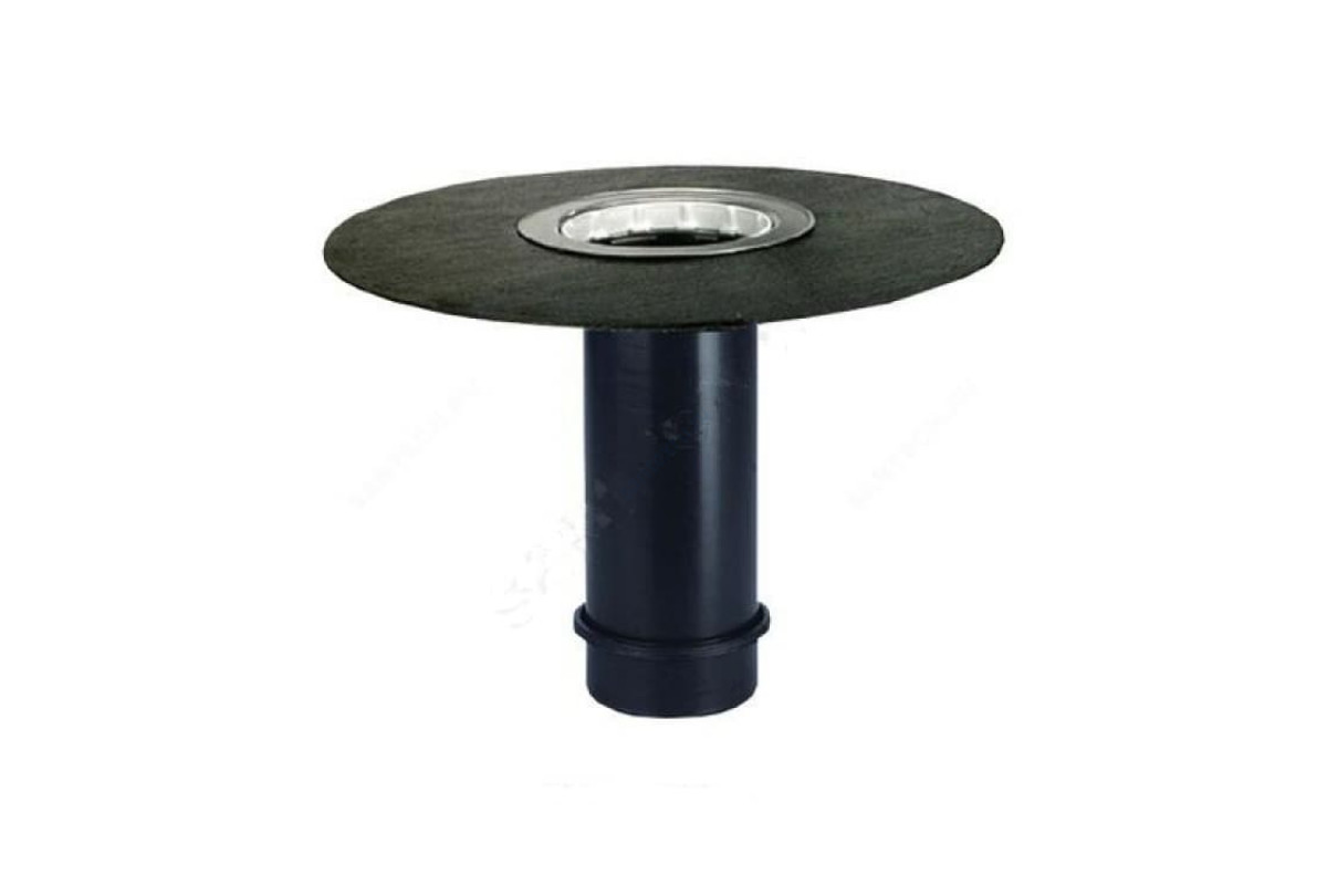 Элемент надставной Дн 125 с гидроизоляционным полимербитумным полотном и уплотнительным резиновым кольцом