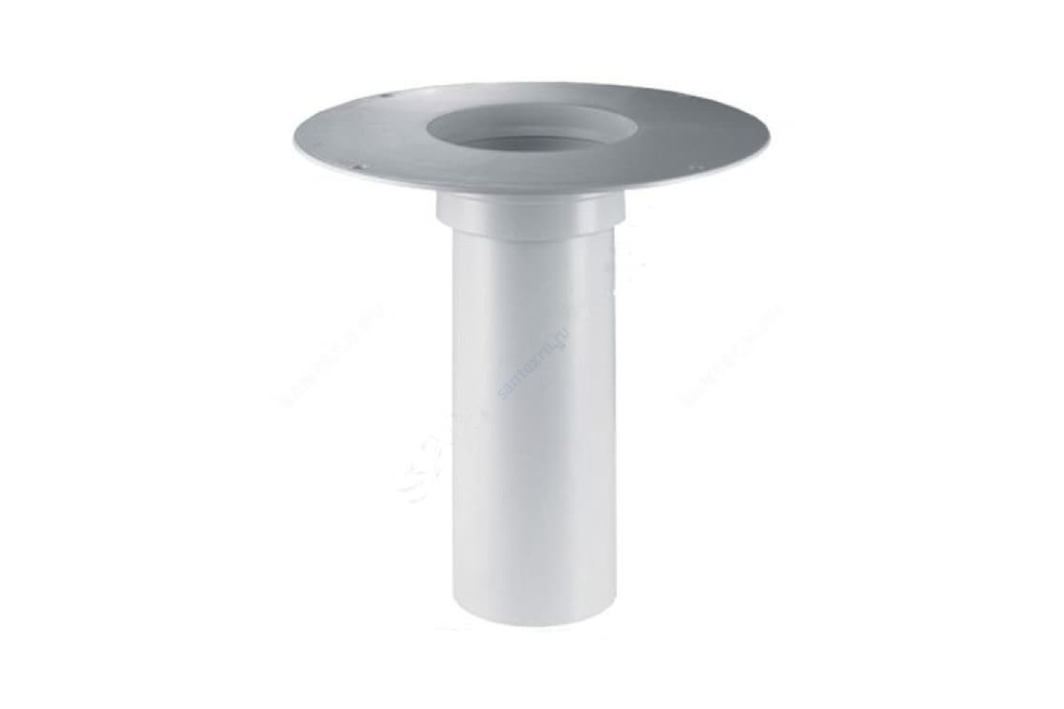 Элемент надставной Дн 125 с уплотнительным резиновым кольцом, высотой 345мм