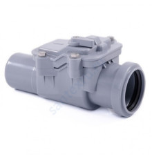 Клапан серый PP-H обратный канализационный Дн 50 б/нап в/к RTP (РосТурПласт) 11338