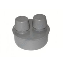 Клапан серый PP-H вакуумный Дн 50 б/нап RTP (РосТурПласт) 11303