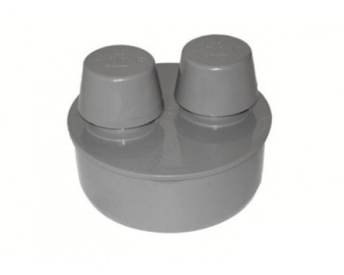 Клапан серый PP-H вакуумный Дн 50 б/нап RTP (РосТурПласт) 11303