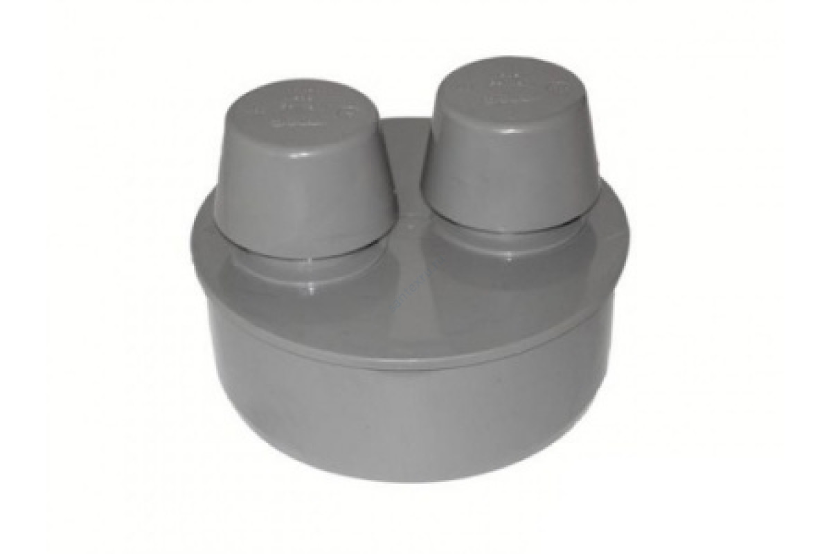 Клапан серый PP-H вакуумный Дн 110 б/нап RTP (РосТурПласт) 11304