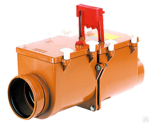 Затвор канализационный Дн 160 б/нап HL 715.2