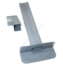 Воронка парапетная с угловым отводом D=100 65x100мм Татполимер ТП-01.П.ПВХ 