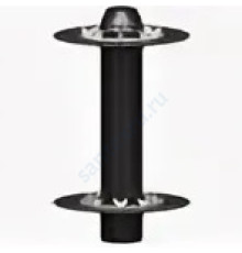 Воронка кровельная с вертикальным выпуском двухуровневая Дн 110 c трапом с приж фл с дренаж кол с эл/под Татполимер ТП-10.100-Э 