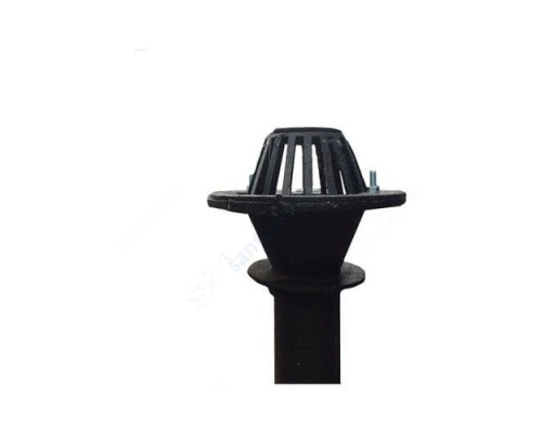 Воронка водосточная чугун ВУ100 Ду 100 в сборе 