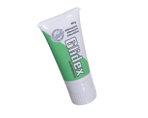Смазка силиконовая Glidex 50гр (тюбик с губкой) Unipak 2000005