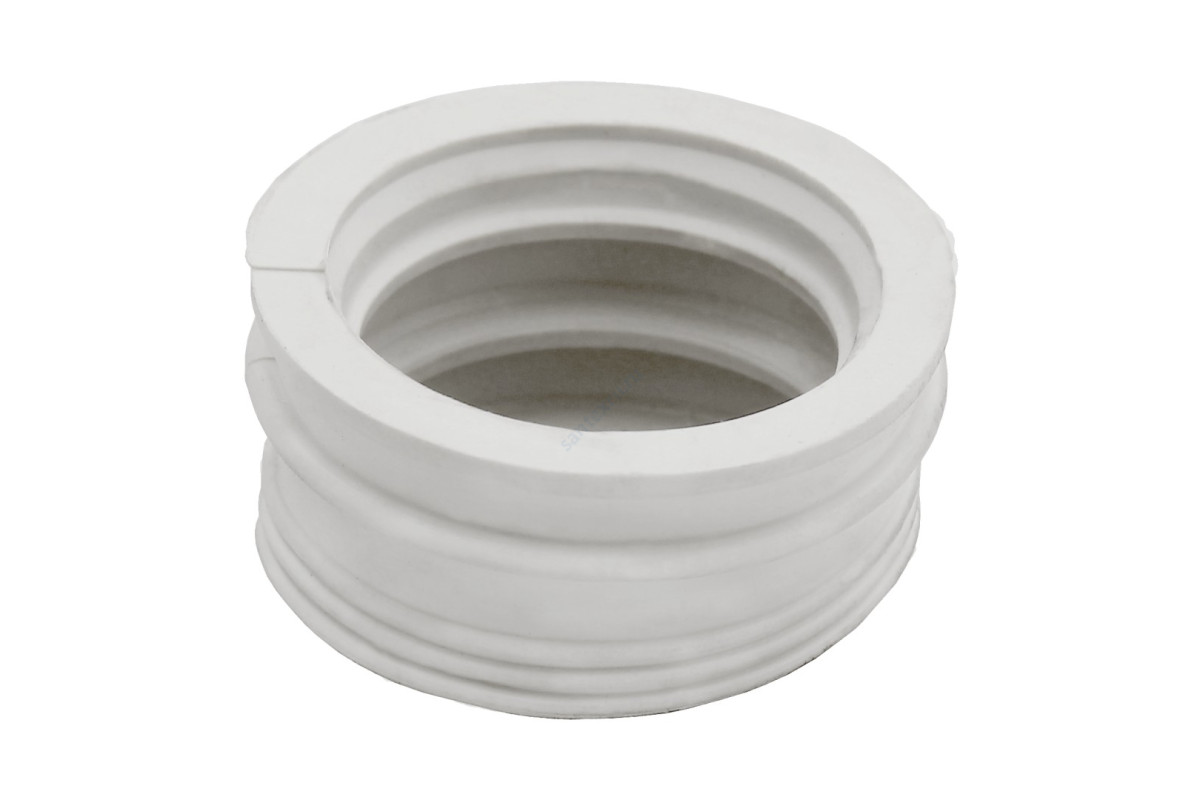 Манжета переходная трехлепестковая исполнение 2 белый Дн 50х40 Симтек 1-0003 