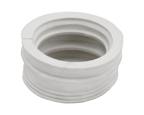 Манжета переходная трехлепестковая исполнение 2 белый Дн 50х40 Симтек 1-0003 