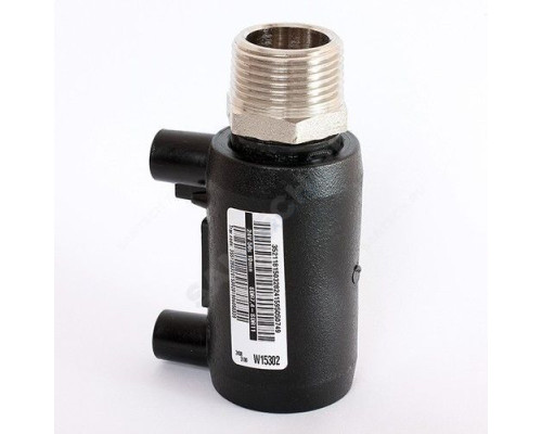 Муфта электросварная ПЭ100 НР SDR7,4 переходная Дн 110х4" Ру25 напорная EUROSTANDARD 2161160110 Муфта электросварная ПЭ100 НР SDR7,4 переходная Дн 110х4" Ру25 напорная EUROSTANDARD 2161160110