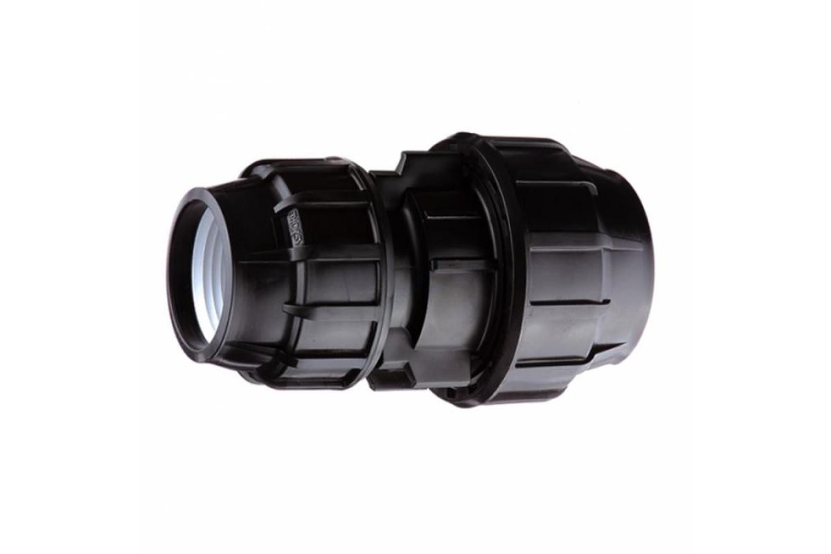 Муфта компрессионная ПЭ переходная Дн 63х40 напорная 1040303