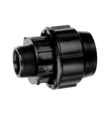 Муфта компрессионная ПЭ НР Дн 110х4" напорная 1110004