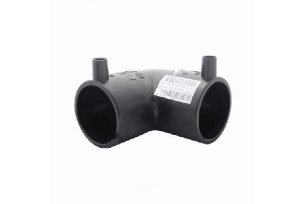 Отвод электросварной ПЭ100 SDR11 Дн 140х90гр Ру16 напорный EUROSTANDARD 2111160140