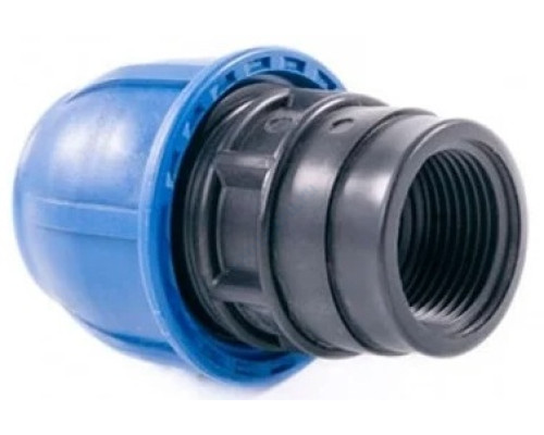 Муфта компрессионная ПЭ ВР Дн 40х1 1/2" Ру16 напорная RTP (РосТурПласт) 11491