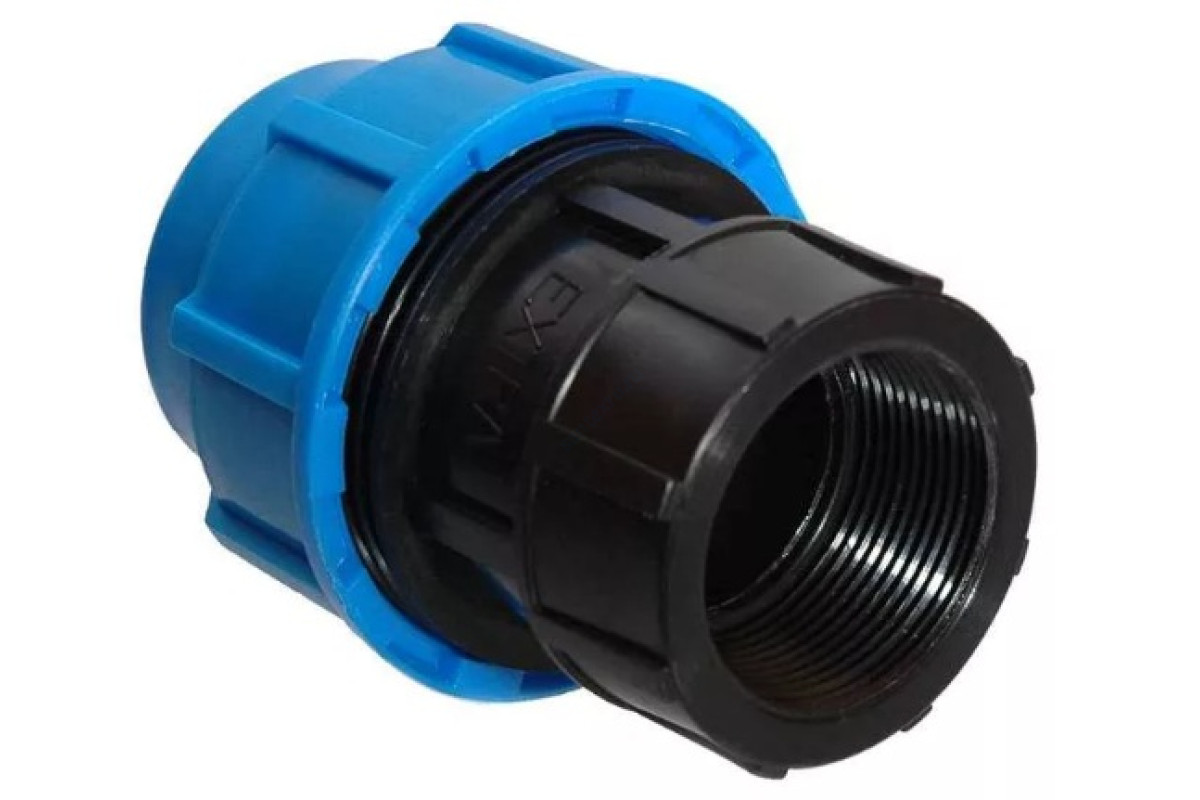 Муфта компрессионная ПЭ ВР Дн 25х1/2" напорная ТПК-АКВА 52002512