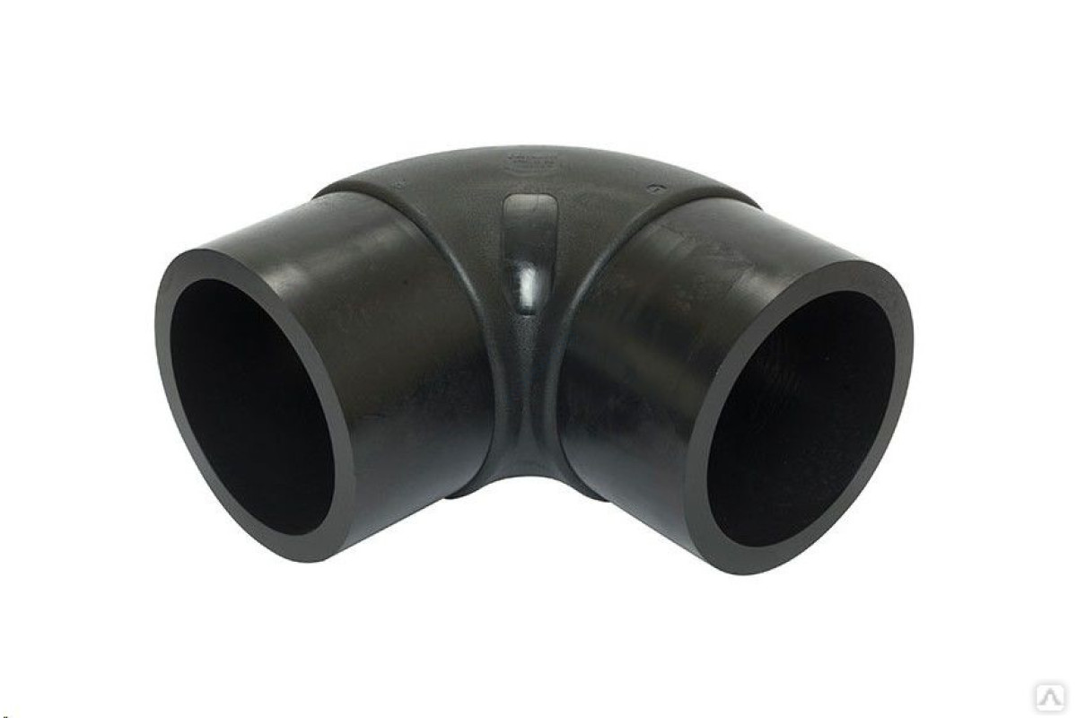 Отвод спигот ПЭ100 SDR11 Дн 160х90гр Ру16 напорный