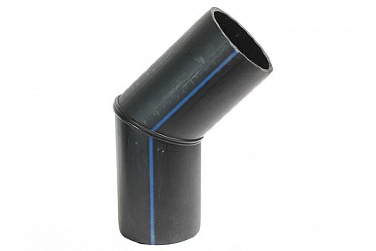 Отвод сварной ПЭ100 SDR17 Дн 355х30гр Ру10 напорный Ростпроект