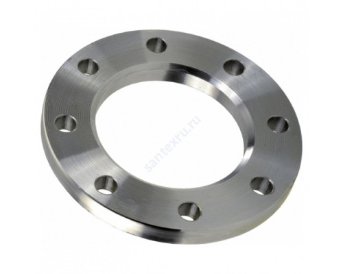 Фланец сталь расточенный Ду 350 (Dвн 376мм) Ру10 для ПЭ труб Дн 355 Китай
