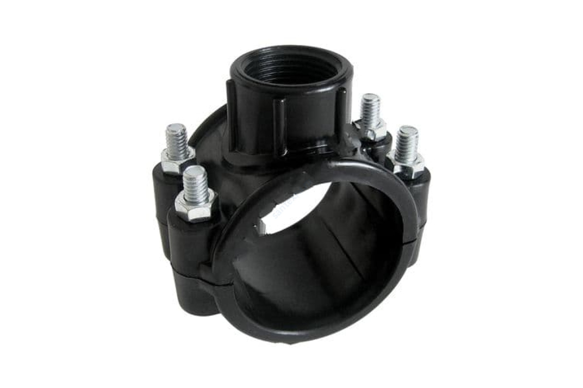 Седелка ПЭ ВР Дн 75х3/4" напорная с резьбовым выходом 2075034