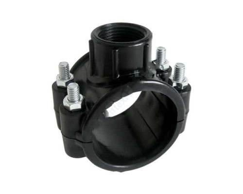 Седелка ПЭ ВР Дн 160х1/2" напорная с резьбовым выходом 2612533