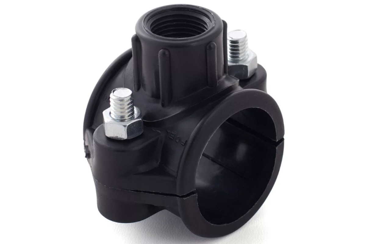 Седелка ПЭ ВР Дн 40х3/4" Ру16 напорная с резьбовым выходом RTP (РосТурПласт) 11577