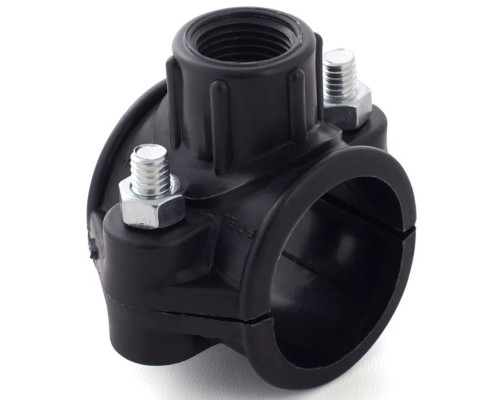 Седелка ПЭ ВР Дн 50х1/2" Ру16 напорная с резьбовым выходом RTP (РосТурПласт) 11579