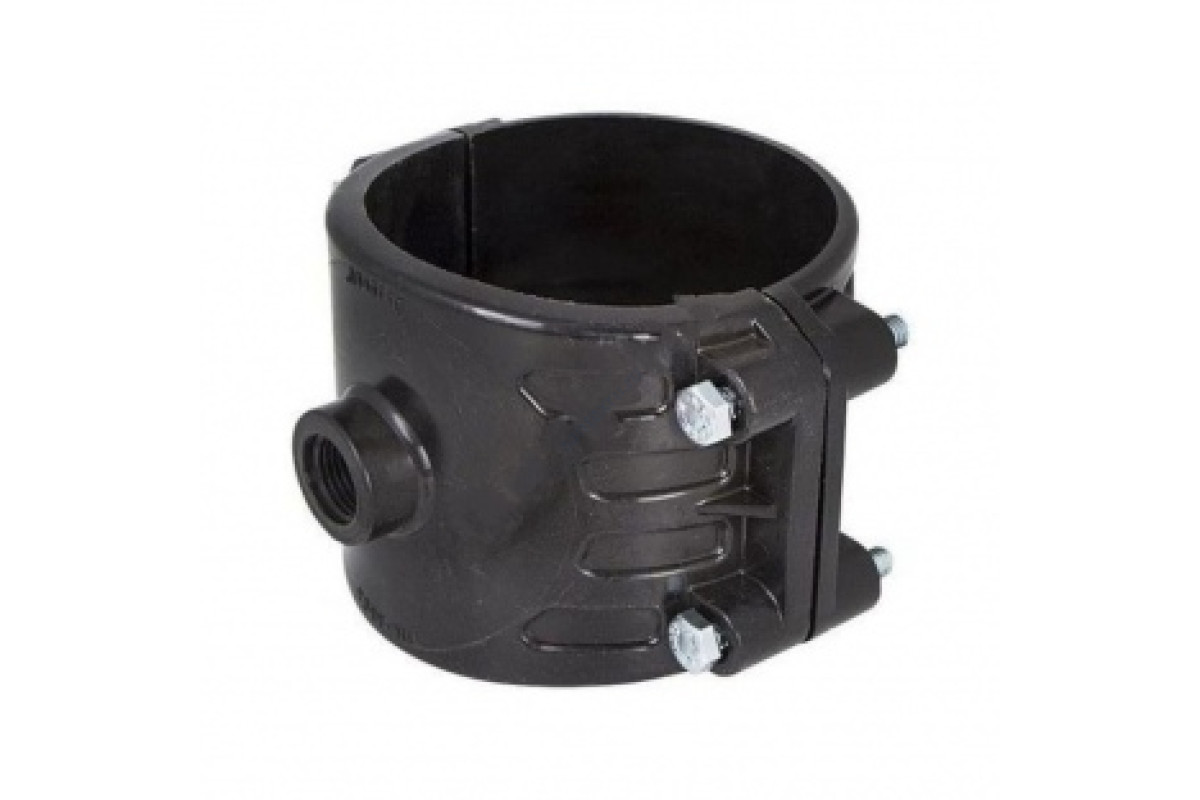 Седелка ПЭ ВР Дн 110х1 1/2" напорная с резьбовым выходом ТПК-АКВА 3000110112