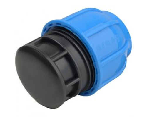 Заглушка компрессионная ПЭ Дн 32 напорная ТПК-АКВА 54010032