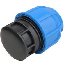 Заглушка компрессионная ПЭ Дн 50 напорная ТПК-АКВА 54010050