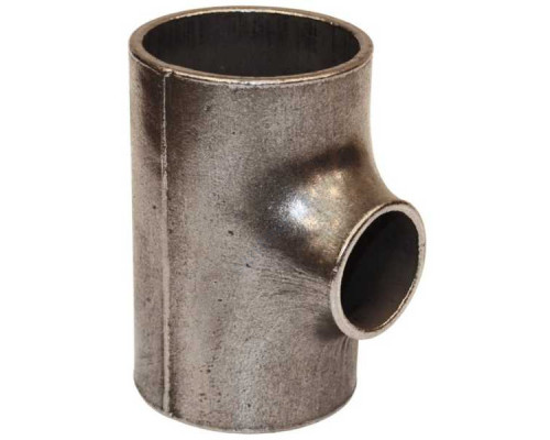 Тройник сталь 12Х18Н10Т переходной ДН 76Х3,5-57Х3,5 (Ду 65Х50) бесшовный под приварку ГОСТ 17376-2001