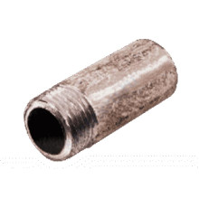 Резьба сталь удлиненная оц Ду 15 L=50мм из труб по ГОСТ 3262-75 КАЗ