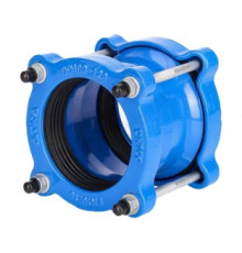 Муфта чугун соединительная Ду 500 (Дн 526-546) Ру16 L=200мм ДРК