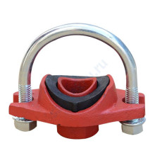 Отвод (седелка) резьбовой Ubolt грувлок 041 Ду40х20 (Дн48х3/4") LEDE