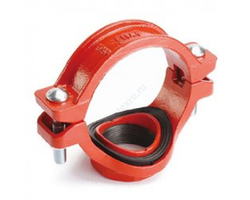 Отвод (седелка) под муфту грувлок XGQT04G Ду100х50 (Дн114х60) LEDE