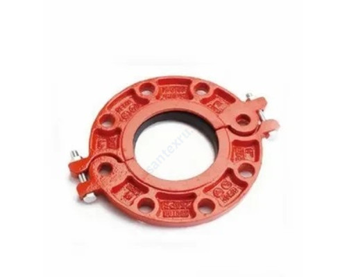 Фланец накидной разъемный грувлок XGQT09 Ду65 (Дн76) Ру16 LEDE