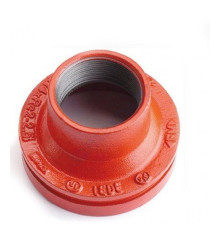 Переход резьбовой под муфту грувлок XGQT07S Ду50х32 (Дн60х1 1/4") LEDE