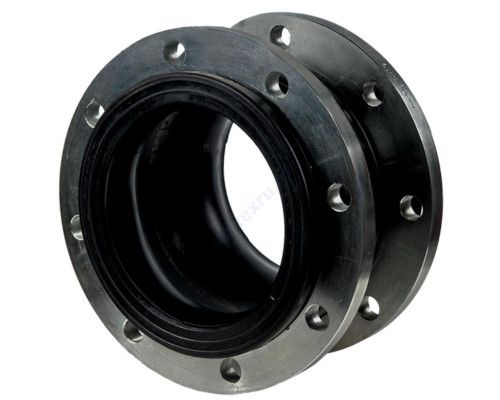 Компенсатор резиновый антивибрационный EPDM DI7240N Ду 300 Ру10 фл L=260мм Tecofi DI7240N-0300 сжатие/растяжение 25/16