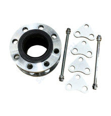 Компенсатор резиновый антивибрационный EPDM DI7251 Ду 125 Ру25 фл L=325мм Tecofi DI7251N-0125 сжатие/растяжение 20/12 в комплекте с ограничителями хода