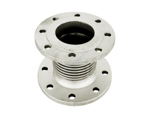 Компенсатор сильфонный осевой б/кожуха сталь нерж DI6240 Ду 125 Ру16 фл (фл сталь) L=130мм Tecofi DI6240-MVT300125