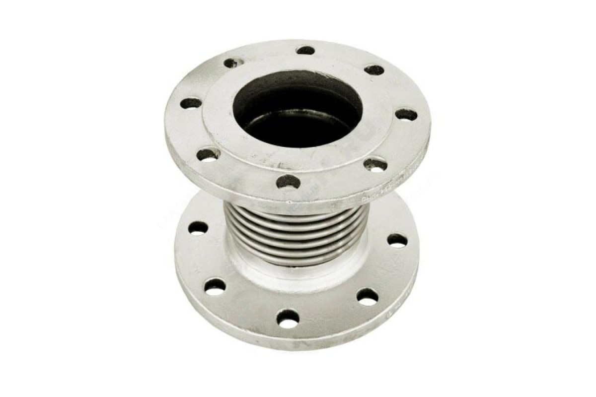 Компенсатор сильфонный осевой б/кожуха сталь нерж DI6240 Ду 200 Ру16 фл (фл сталь) L=245мм Tecofi DI6240-MVT600200